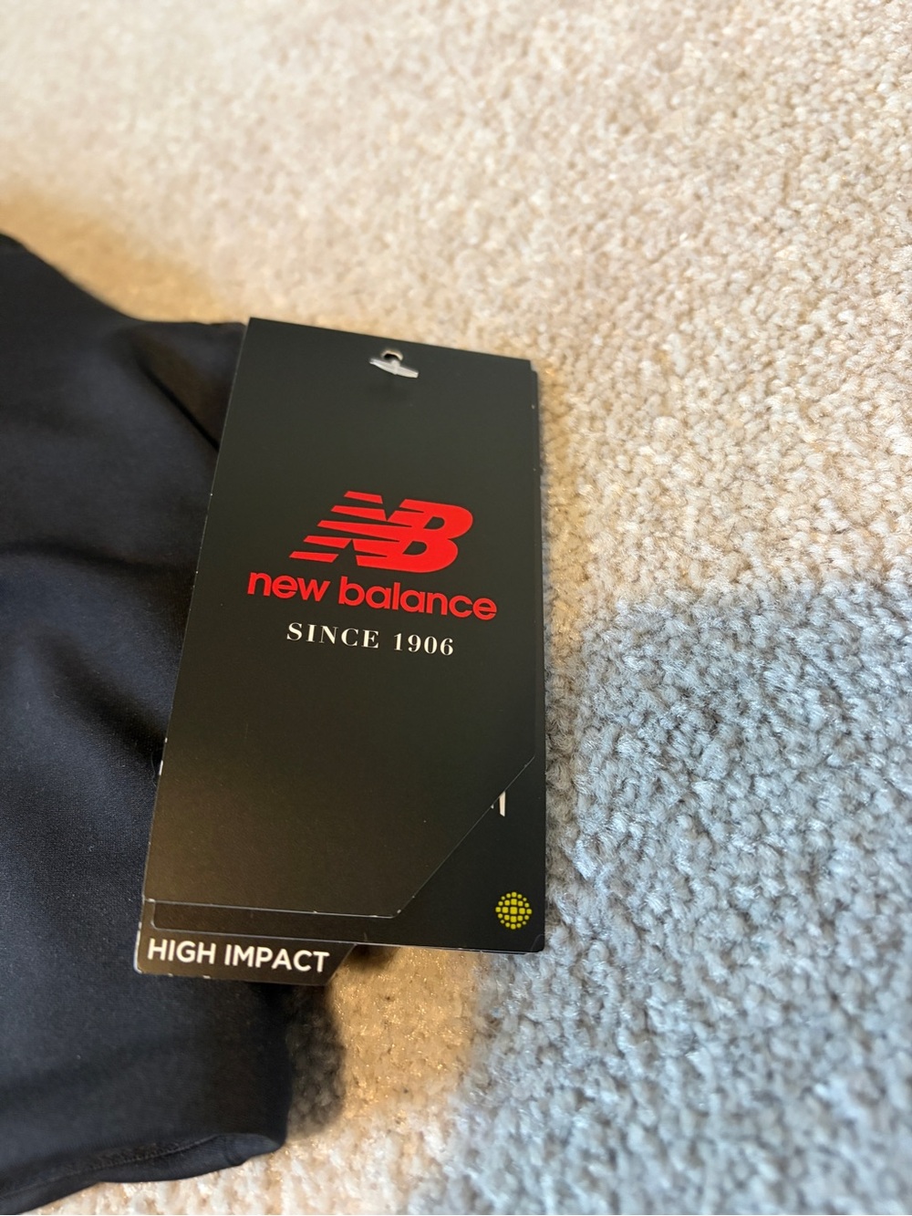 🔥🆕🔥 New Balance Power X Front-Zip High Impact Sports Bra Black - Picture 7 of 11